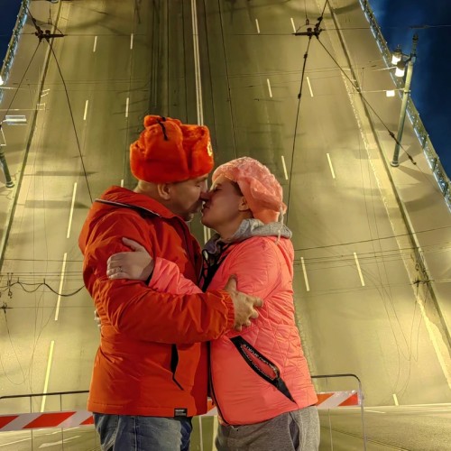 Атмосферная прогулка по ночному Петербургу