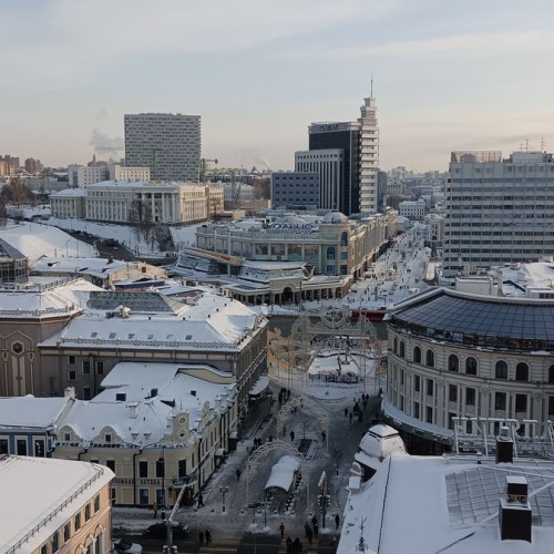 По главной улице Казани
