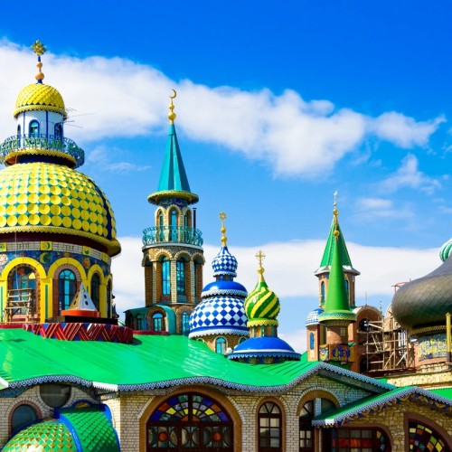3 в 1: Вселенский храм, Иннополис и Свияжск