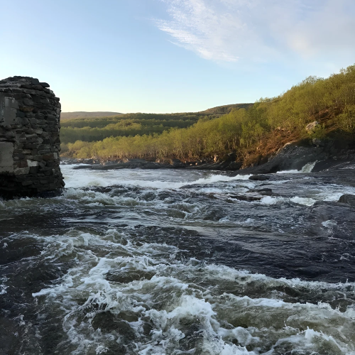 Водопады Кольского полуострова — из Мурманска