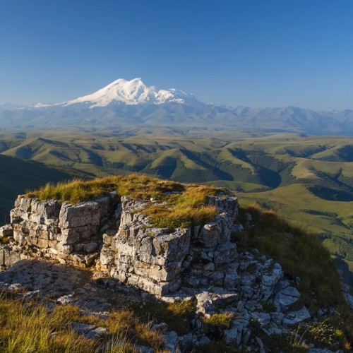 На плато Бермамыт на джипе