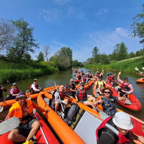 Выходные-перезагрузка на реке Шерне: сплав на байдарках (всё включено)