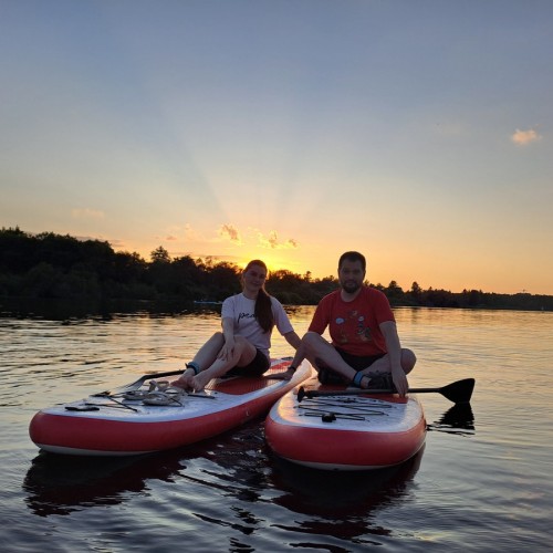 Сап-прогулка по озеру Лахтинский Разлив