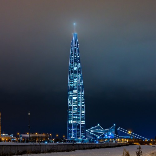 Чарующее сияние ночного Петербурга