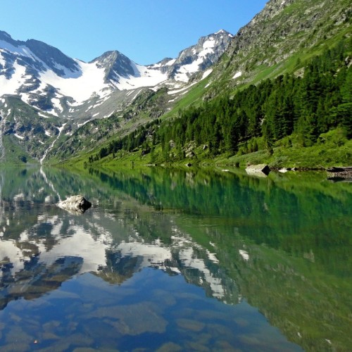 В мини-группе по Уймонской долине, прогулки в горах, Мультинские озёра, Камышлинский водопад