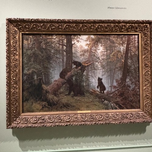 Сказки русского леса: выставка Шишкина — для детей