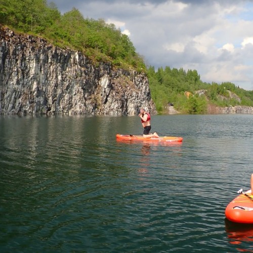 По карельским водоёмам на сапах