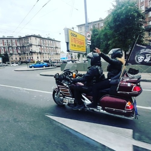 Ночной мототур — мосты и мотоциклы