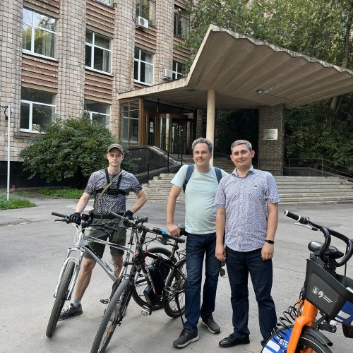 Групповая велопрогулка по киноместам Москвы