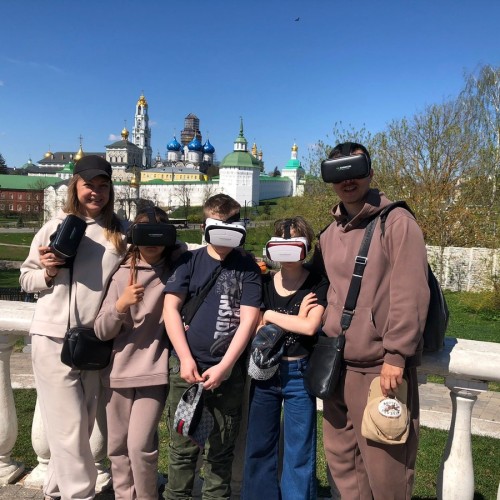 В VR-очках — в прошлое Сергиева Посада