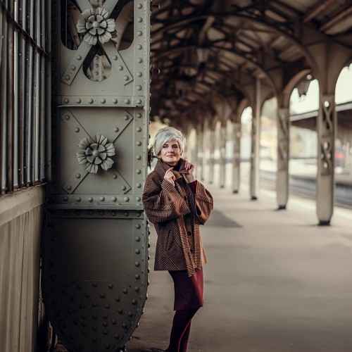 Фотосессия на Витебском вокзале в Петербурге