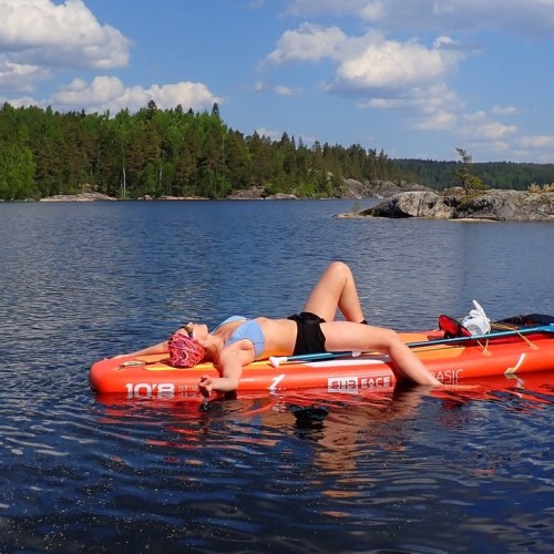 По карельским водоёмам на сапах