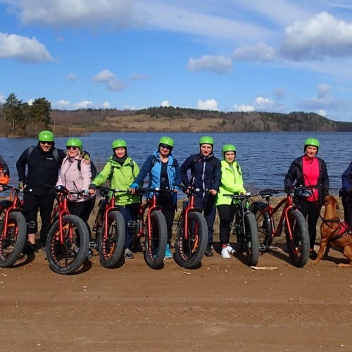Водопады Юканкоски и река Тулемайоки: велопутешествие по Карелии