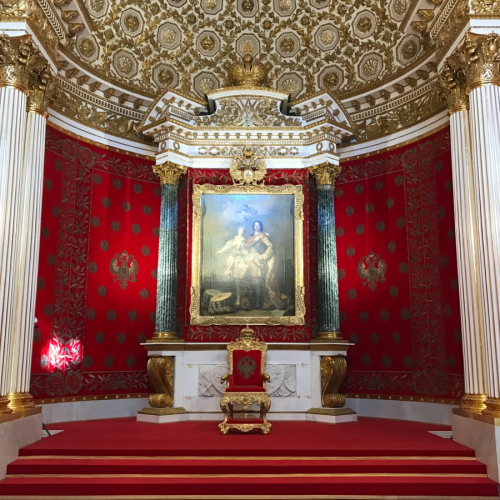 Екатерина II, Золотой век и тайны Эрмитажа