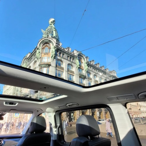 Петербург на микроавтобусе с панорамной крышей