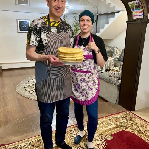 Мастер-класс по приготовлению карачаевских хычинов