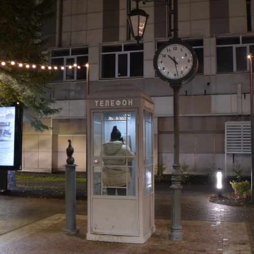 Огни ночного Горно-Алтайска