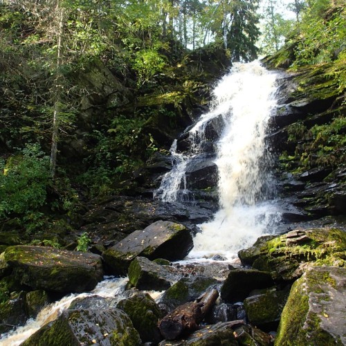 Водопады Юканкоски и река Тулемайоки: велопутешествие по Карелии