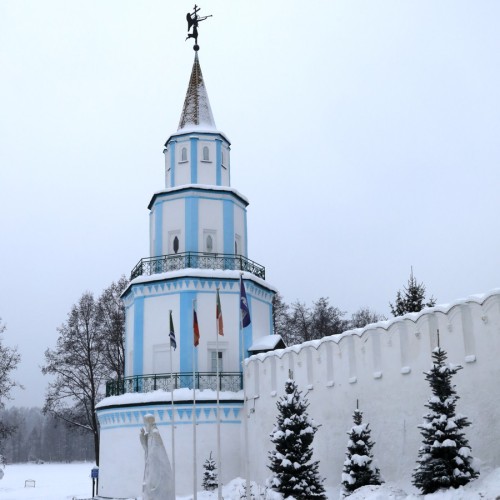 Раифский монастырь и Голубые озёра
