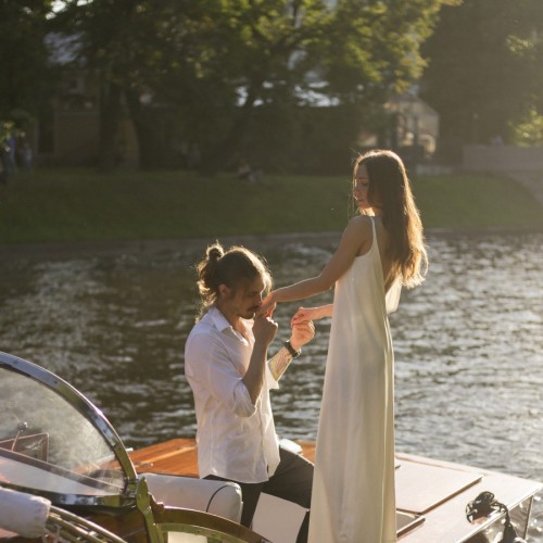 Романтическая фотосессия в объятиях Петербурга