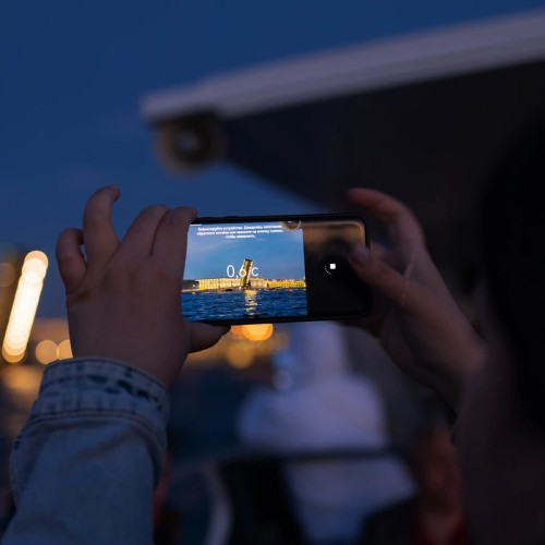 Ночная прогулка на теплоходе на развод мостов