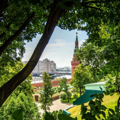 Московский Кремль с гидом-историком
