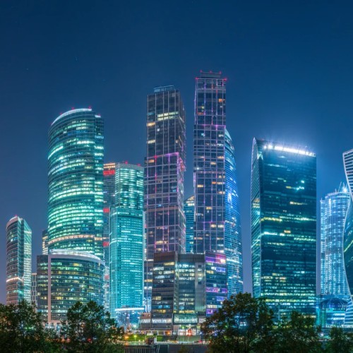 Вечерние краски столицы
