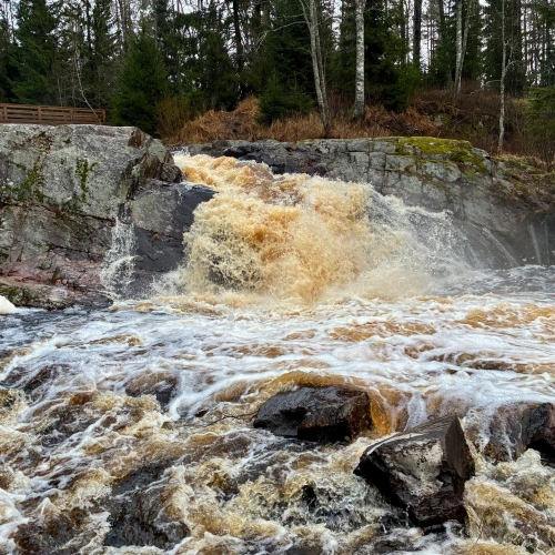 Парк Рускеала и водопады Ахинкоски — трансфер из Петрозаводска и обратно
