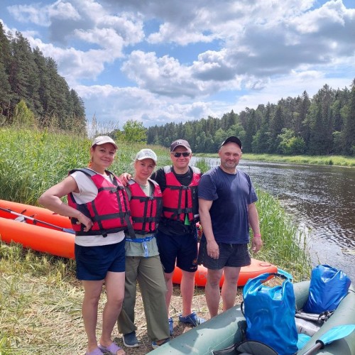 Сплав на байдарках по реке Осуге (всё включено)