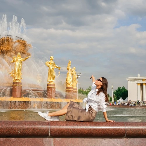 Фотосессия с экскурсией на ВДНХ