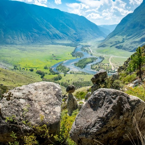 Экспресс-тур в долину Чулышман: Телецкое озеро и Каменные грибы