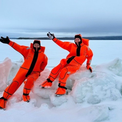 Активности в Заполярье: индивидуальный выезд с айс-флоатингом и катанием на снегоходах