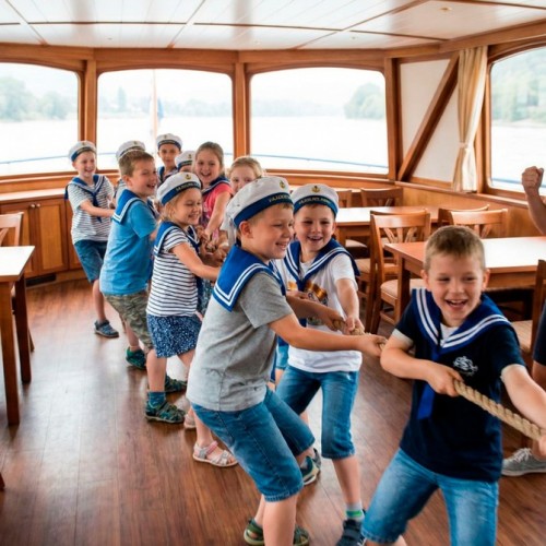Посвящение в моряки: интерактивная водная прогулка для детей 5+