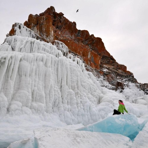 Вперёд, на лёд, Байкал зовёт! Достопримечательности Ольхона и банька после морозных прогулок