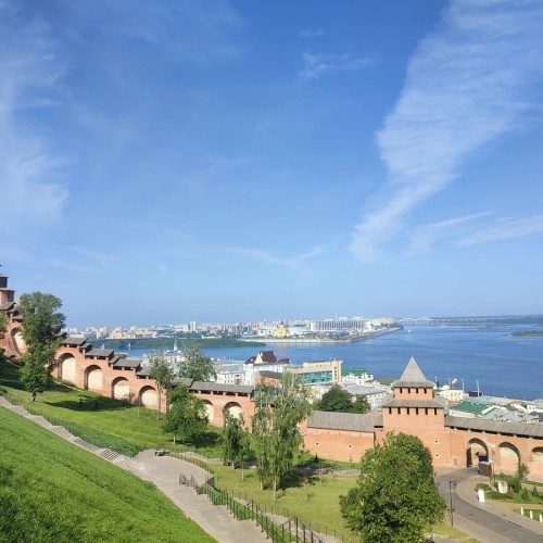 Пешком по центру Нижнего Новгорода