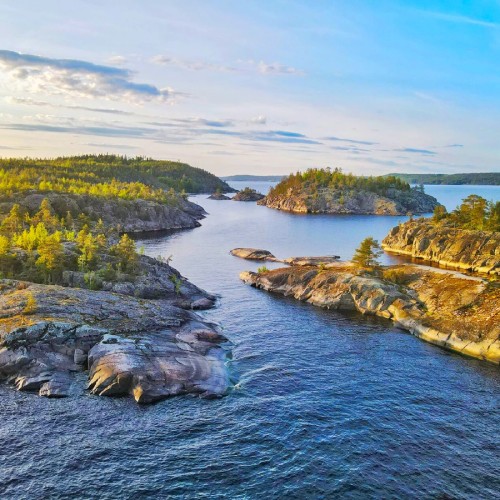 Сокровища Карелии: четыре водопада и Ладожские шхеры (из Петербурга)