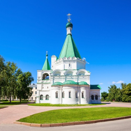 Нижний Новгород: кремль и Верхне-Волжская набережная