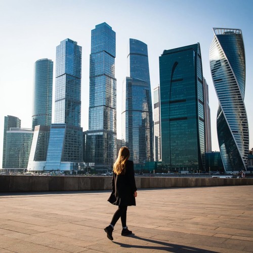 Экспресс-фотосессия в Москва-Сити