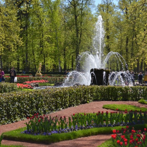 Петергоф. Триумфальный ансамбль Петра Великого