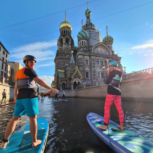 Сап-прогулка по центру Петербурга (в мини-группе)