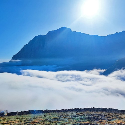 Выше облаков на 3760 метров на гору Шалбуздаг: треккинг налегке с проживанием в гостинице