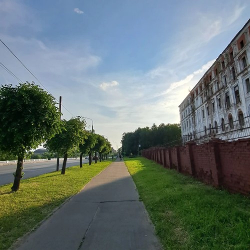 Ярославль в объятиях вечерних сумерек