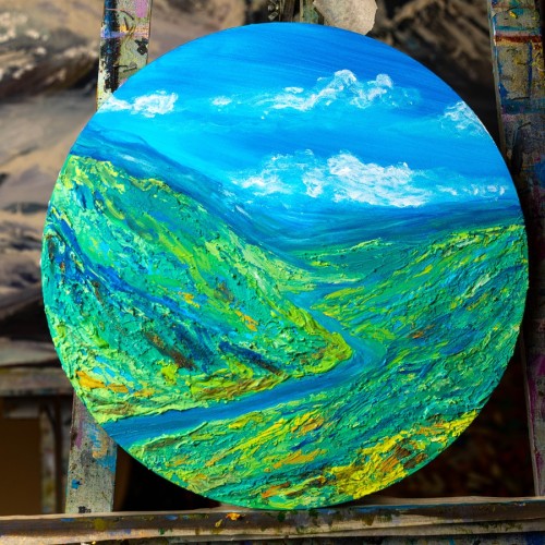 Мастер-класс по текстурной живописи для взрослых и детей в Петербурге