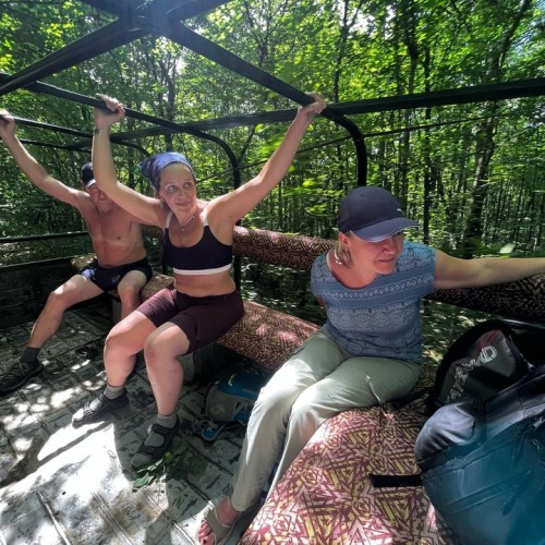 Поход с палатками и автосопровождением через горы в Геленджик