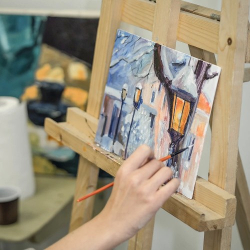 Картина маслом в Петербурге — за одно занятие