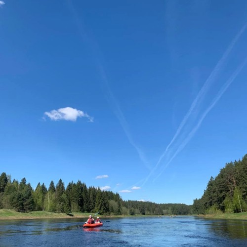 Сплав на байдарках по реке Осуге (всё включено)