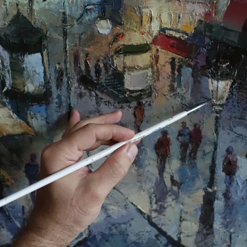 Картина маслом в Петербурге — за одно занятие