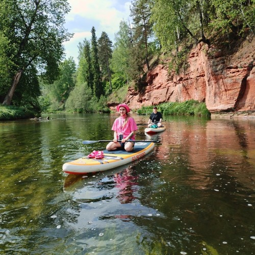 Сап-прогулка по реке Оредеж — из Петербурга