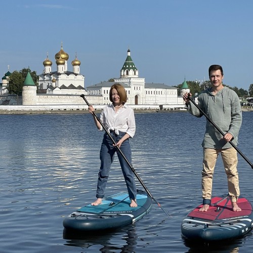 Сап-прогулка у Ипатьевского монастыря в Костроме (в группе)