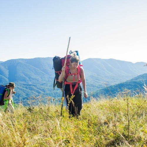Запах разнотравья и никого вокруг: поход с рюкзаками по долине реки Пшада (всё включено)